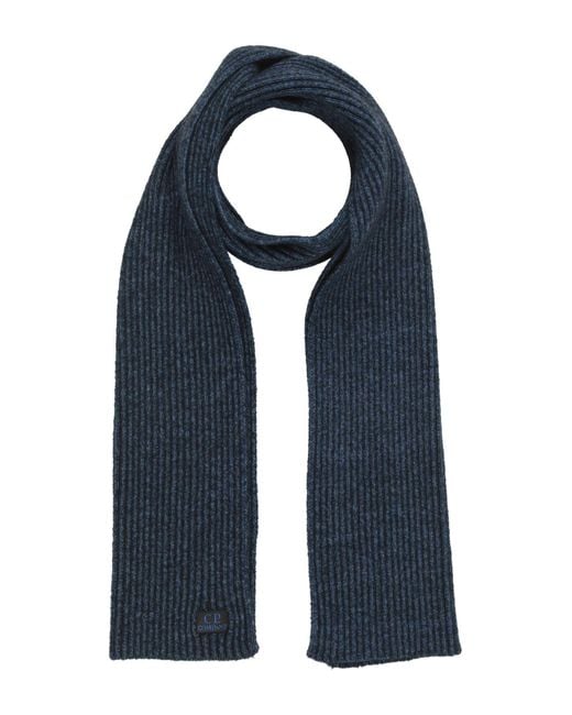 C P Company Blue Scarf for men