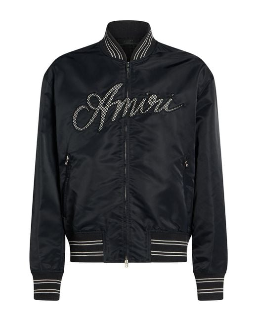 Amiri Black Jacket Polyamide for men