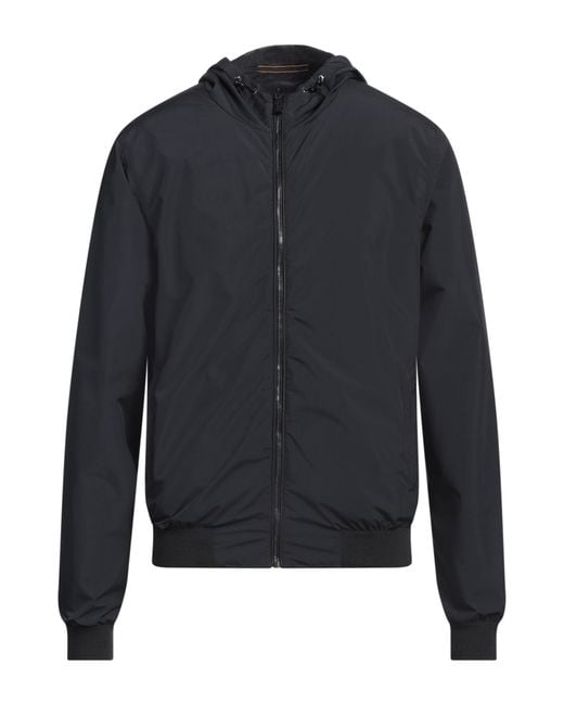 Moorer Blue Jacket Polyester for men