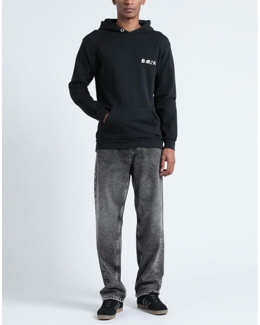 Berna Black Sweatshirt for men