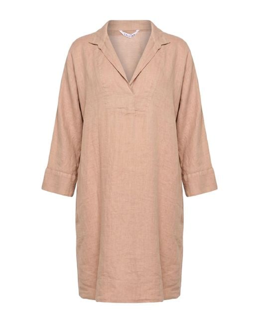 Caliban Natural Mini Dress