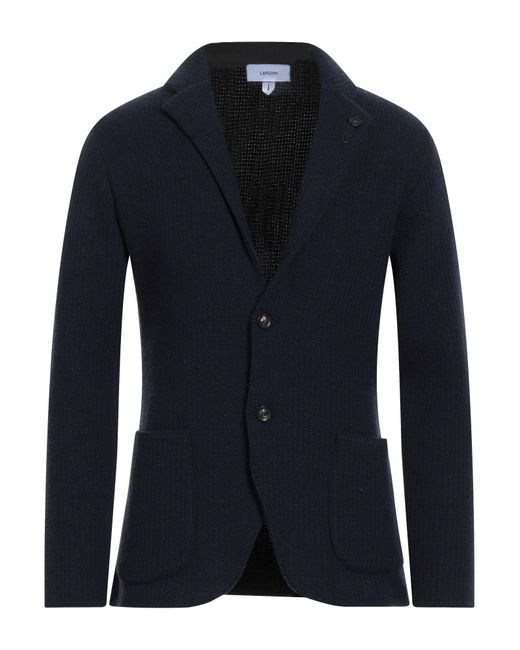Lardini Blue Midnight Blazer Cashmere for men