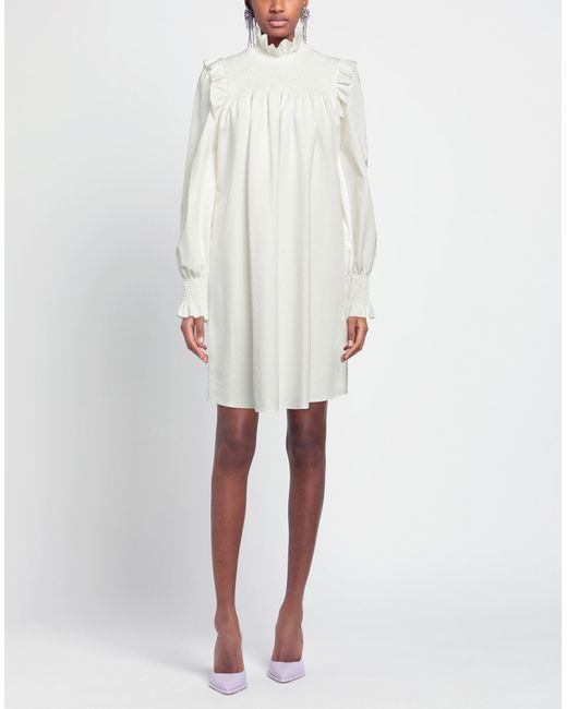 Silvian Heach White Mini Dress