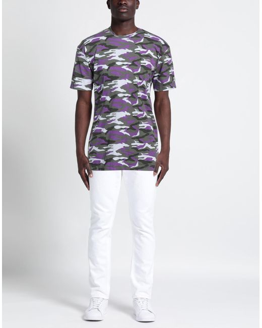 Parkoat White Military T-Shirt Cotton for men