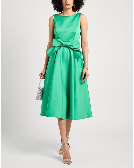 P.A.R.O.S.H. Green Midi-Kleid