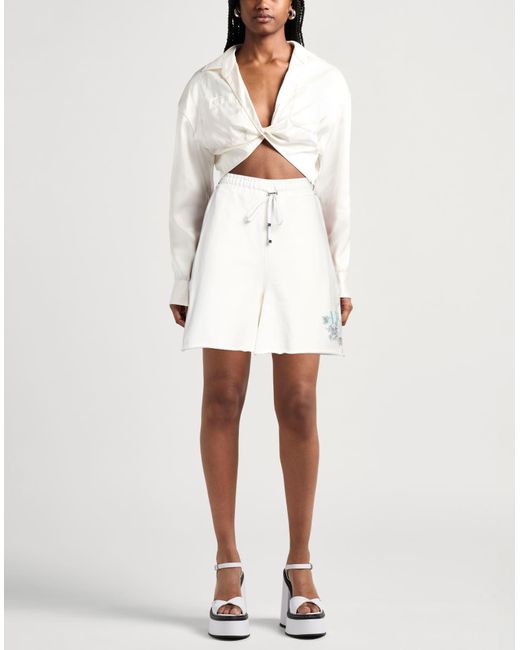 Amiri White Shorts & Bermuda Shorts