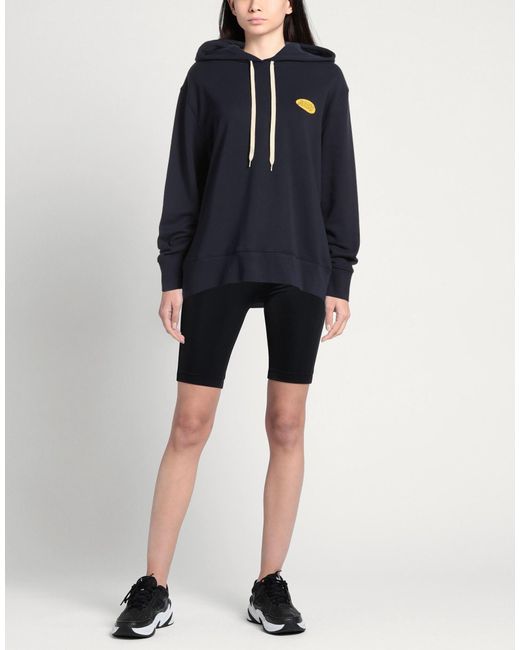 Autry Blue Sweatshirt Cotton, Elastane