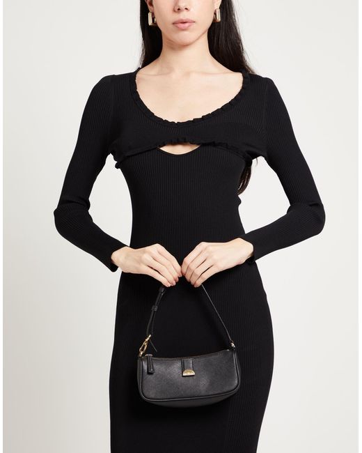 Pinko Black Midi-Kleid
