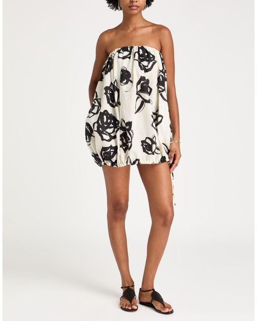 Robe Courte MSGM en coloris White