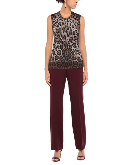 Dolce & Gabbana Brown Pullover