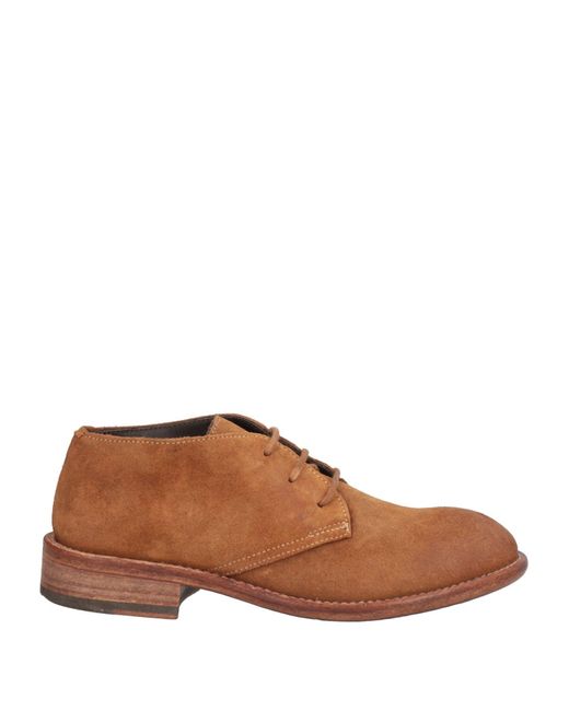 Preventi Brown Lace-up Shoes