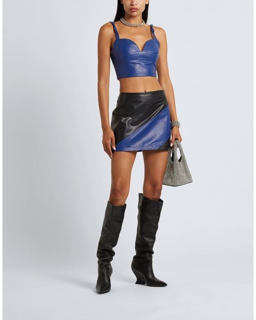 8 by YOOX Blue Top