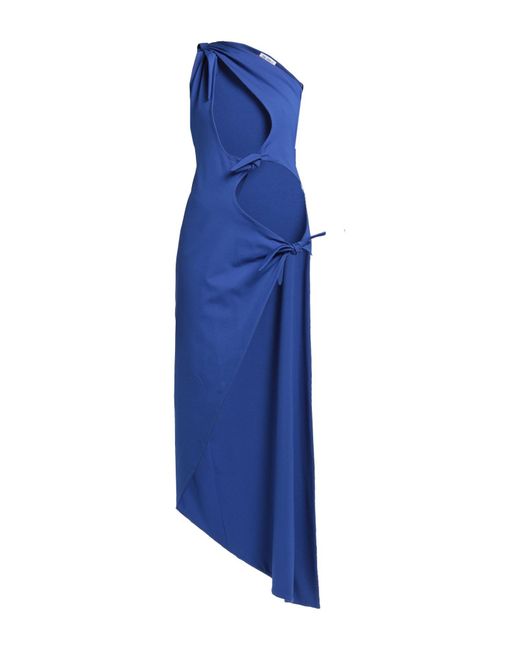 The Attico Blue Midi Dress