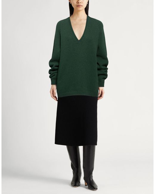 Aspesi Green Sweater Virgin Wool