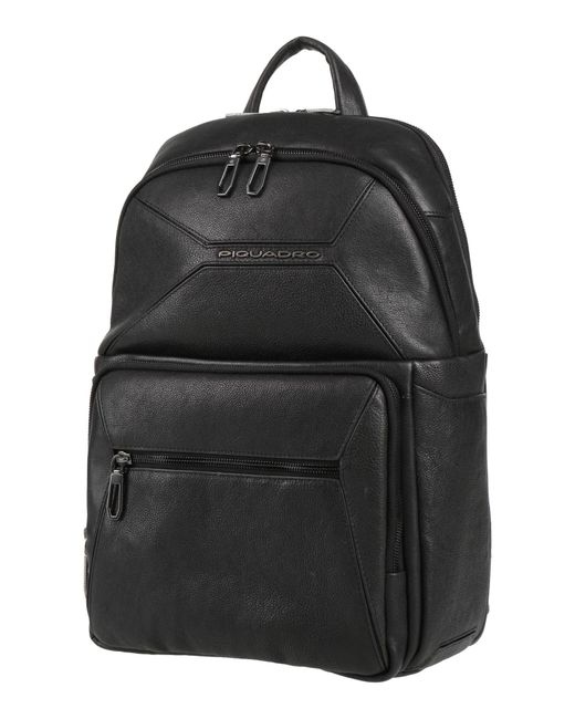 Piquadro Black Rucksack for men
