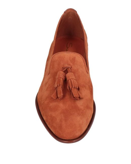 Santoni Brown Loafer