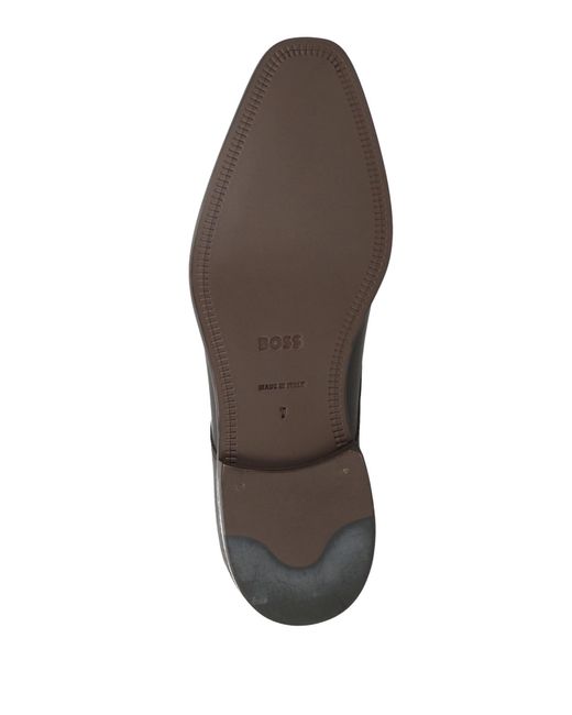Boss Brown Lace-Up Shoes for men