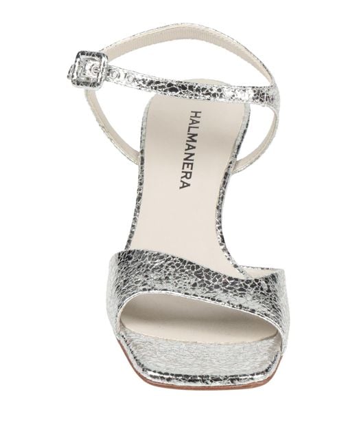Halmanera White Sandals Leather
