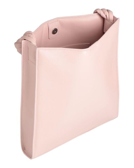 Jil Sander Pink Cross-Body Bag Ovine Leather