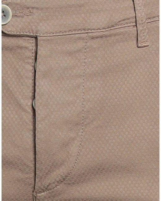 0/zero Construction Gray Pants Cotton, Elastane for men