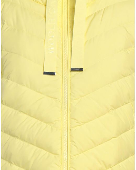 Woolrich Yellow Puffer Polyester