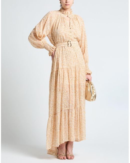 Guess Natural Maxi Dress Polyester