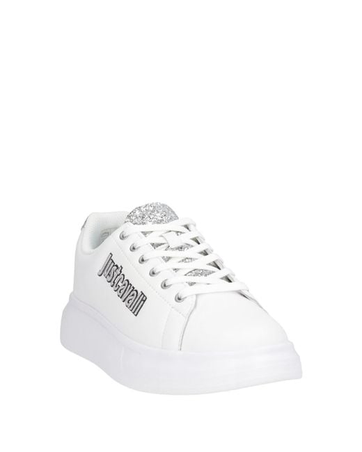 Just Cavalli White Trainers