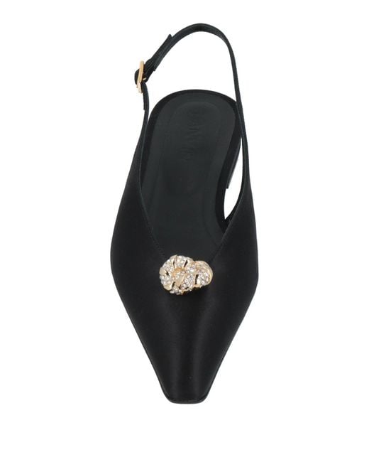 Lanvin Black Ballet Flats