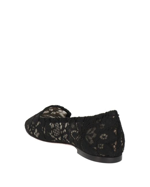 Dolce & Gabbana Black Loafers