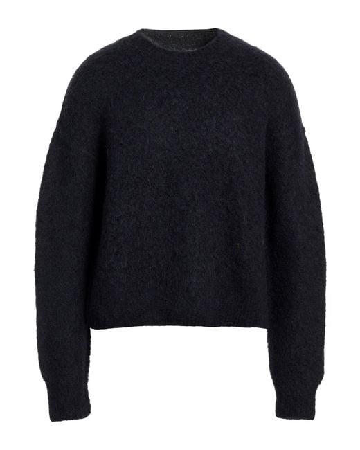 Uma Wang Blue Sweater Alpaca Wool, Virgin Wool, Polyamide, Elastane for men