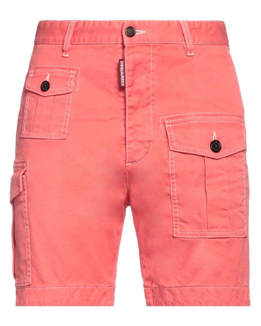 DSquared² Shorts & Bermudashorts in Red für Herren