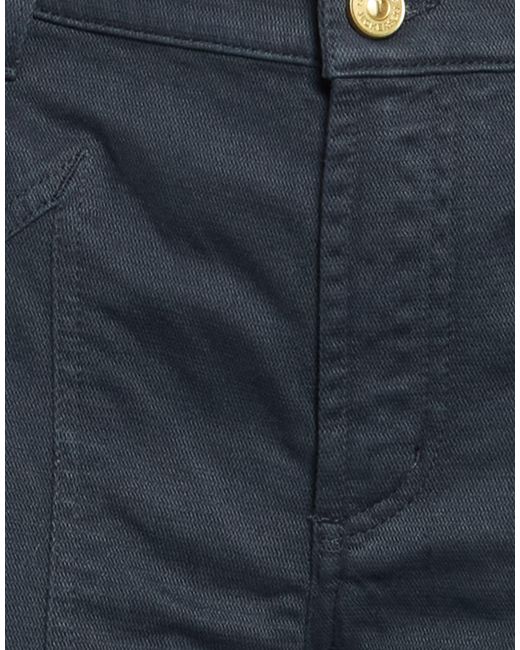 Jeckerson Blue Pants Cotton, Elastane for men