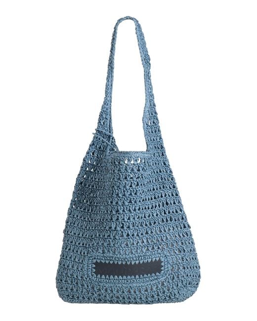 Borsa A Spalla di Maliparmi in Blue