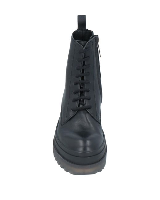 Red(v) Black Ankle Boots
