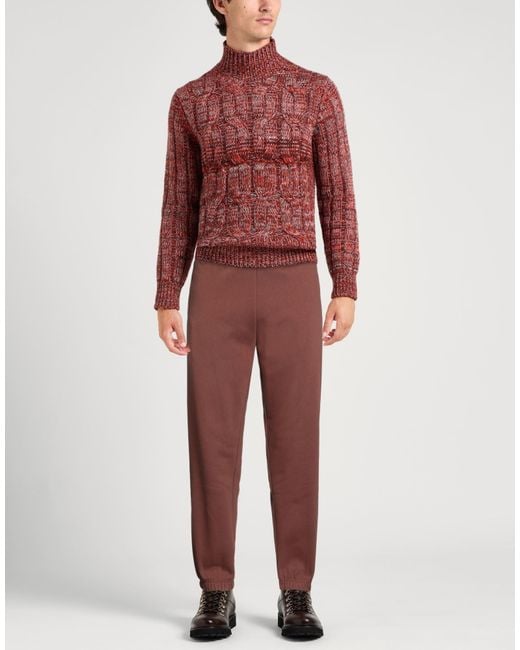 Obey Red Pants Cotton, Polyester for men