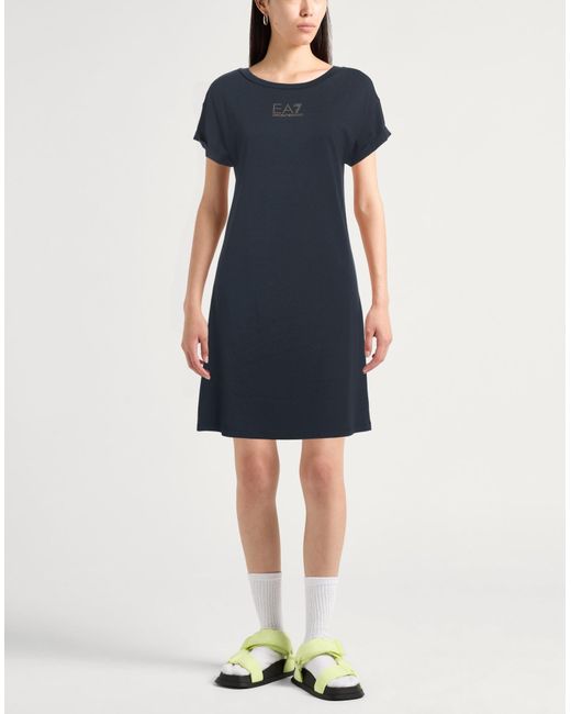 EA7 Blue Mini Dress