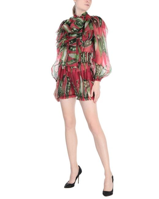 Dolce & Gabbana Red Jumpsuit