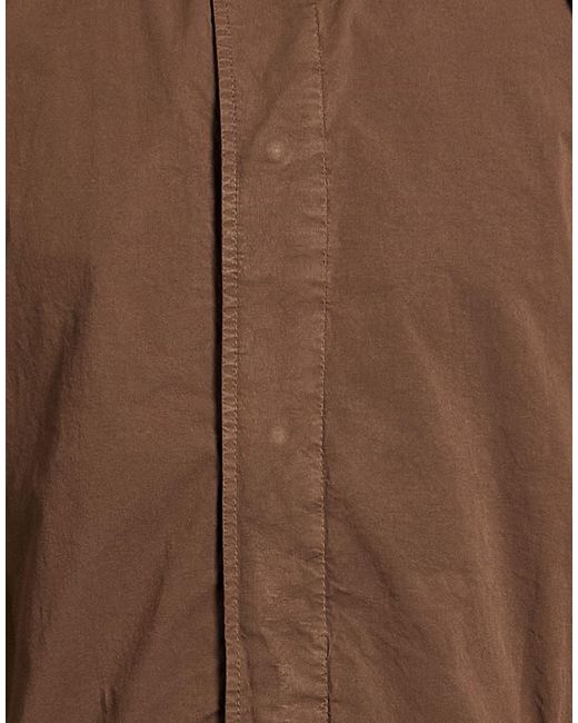 Circolo 1901 Brown Jacket Cotton, Elastane for men