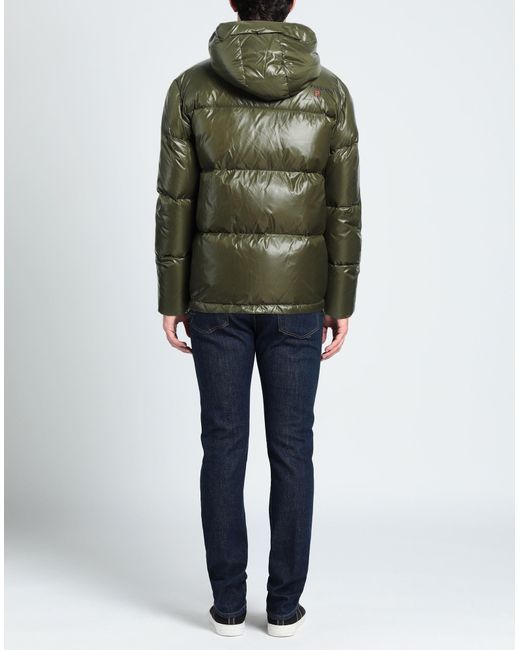 PEUTEREY.PLURALS Green Puffer for men