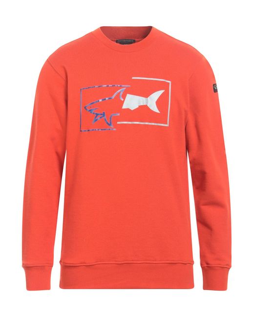 Paul & Shark Sweatshirt in Red für Herren