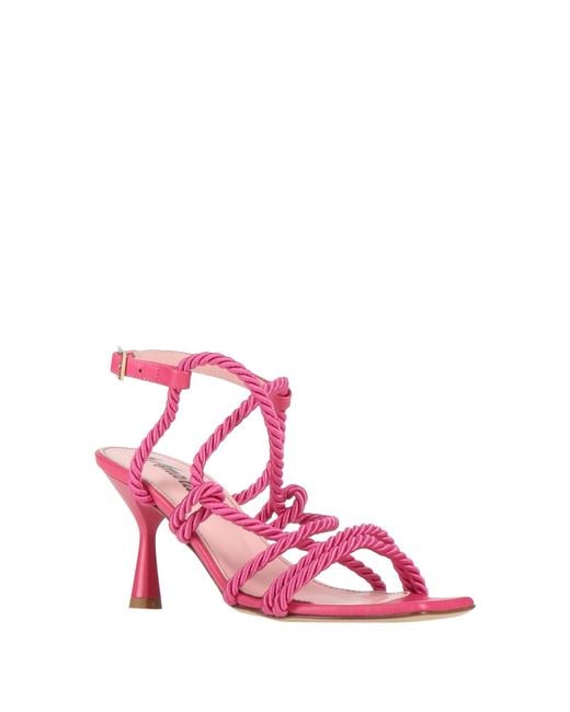 LES AMARANTI Pink Sandals