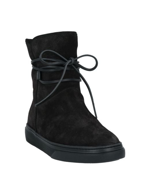 Hogan Black Ankle Boots