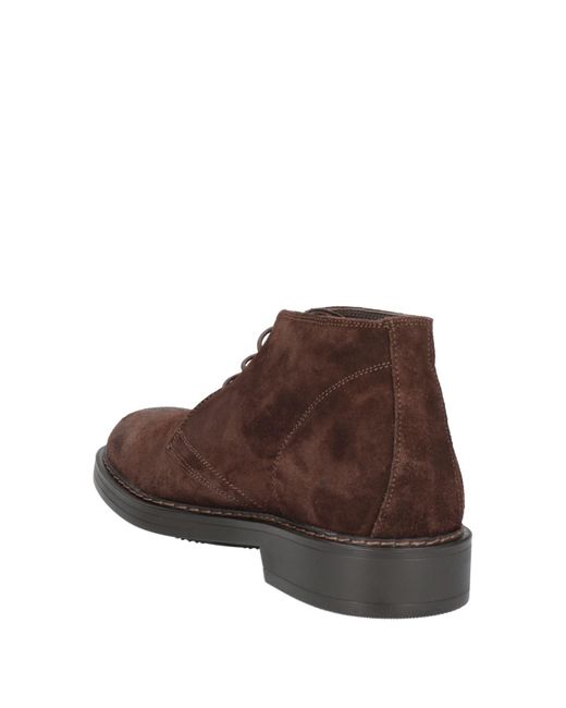 Baldinini Brown Ankle Boots for men