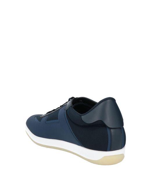 Emporio Armani Blue Sneakers for men