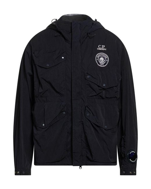 C P Company Blue Jacket Polyamide for men