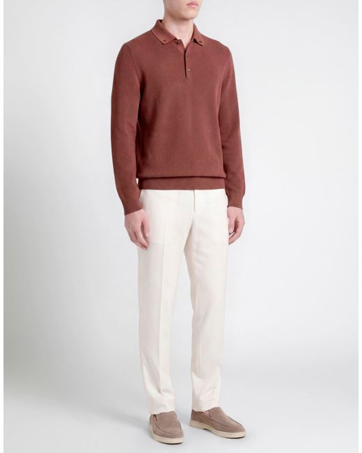 Pullover Agnona de hombre de color Red