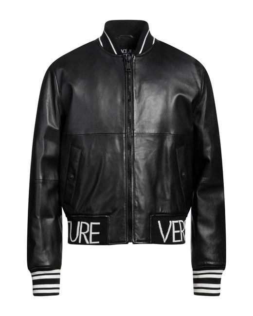 Versace Jeans Couture Black Jacket for men