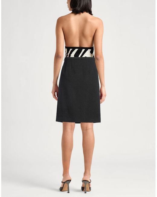 Moschino Black Midi-Rock