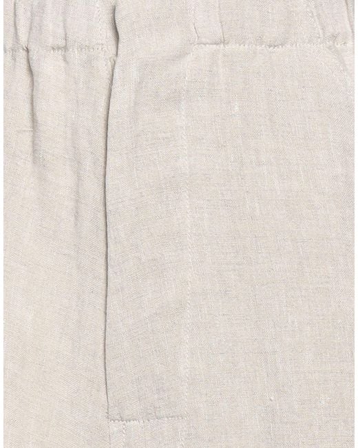 Forte White Pants Linen