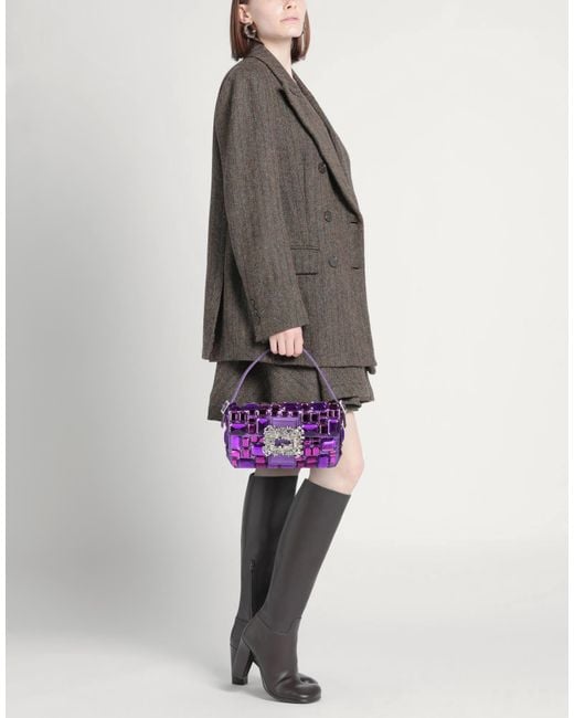 Gedebe Purple Handbag